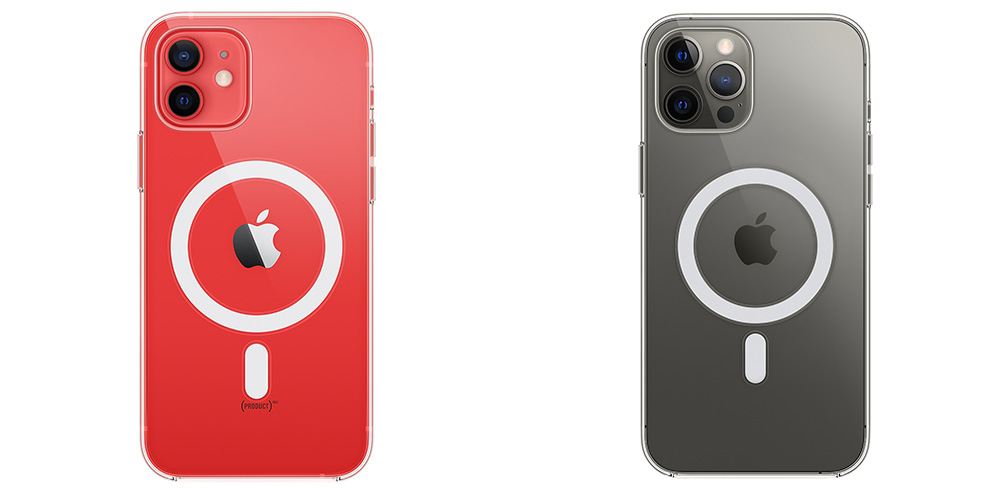 Чехол-накладка-MagSafe-для-iPhone-12-Pro-Max,-поликарбонат,-прозрачный-баннер